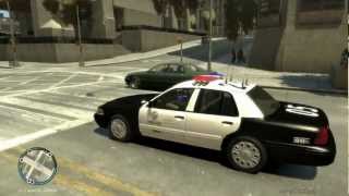 GTA IV  LAPD Patrol 4 Two Pursuits One Beat [upl. by Noraj706]