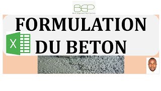 Géotechnique formulation du béton Dreux Gorisse [upl. by Notsirhc]