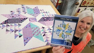 FANTASTIC quotWIND DRIFTERquot QUILT  EASY TUTORIAL [upl. by Cthrine]