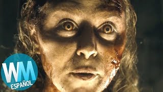 ¡Top 10 Mejores SUSTOS en Películas de TERROR [upl. by Terzas]