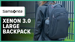 Samsonite Xenon 30 Large Backpack Review 3 Weeks of Use [upl. by Ganiats]