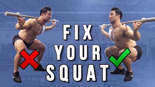 15 Squat Mistakes and How to Fix Them [upl. by Daegal]