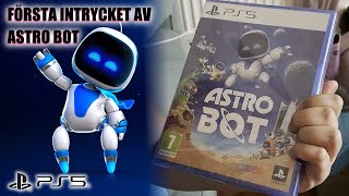 Första intrycket av Astro Bot till PS5 OBS LITE SPOILER [upl. by Aennyl]