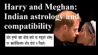 Harry and Meghan Compatibility analyses using Indian astrology [upl. by Lupita]