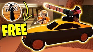 NEW Jailbreak UPDATE FREE Boss Gamepass  BIGGEST JAILBREAK UPDATE  Roblox Jailbreak Weapon Update [upl. by Abercromby654]