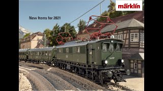 Review of Marklin 2021 New Items [upl. by Pattani]