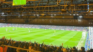 CHELSEA FANS SING THREE LITTLE BIRDS AT SELHURST PARK [upl. by Leund]