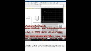 Fuzzy PID DC Motor Matlab Simulink  PID  Fuzzy Control DC  Matlab  Fuzzy PID  Fuzzy [upl. by Olli]