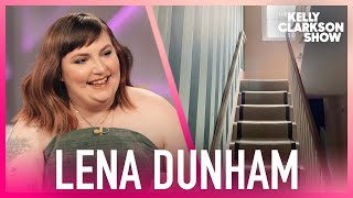 Lena Dunham Shows Off Unique London Home Design [upl. by Mahtal]