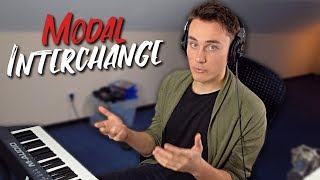 How to use Modal Interchange For Chord Progressions Melodies etc [upl. by Aramois937]