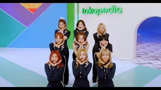 Tokopedia x Twice  Cheer Up TokopediaWIB TV SHOW [upl. by Airbma]