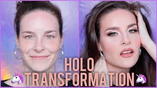 Simply Nailogical Gets A Makeover HOLOSexual Makeup Transformation [upl. by Lavella]