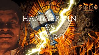 D2R PVP  Hammerdin vs Necro 2 Asia [upl. by Nyrrek373]