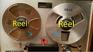 Part 2 How to Thread a Reel to Reel and play tape [upl. by Carie]