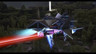 Ark Survival Evolved TEK Hover Skiff ShipSpeed Build [upl. by Lletram]