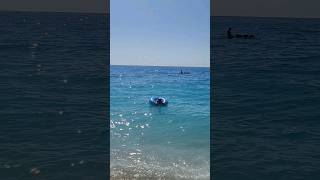 GREECE LEFKADA ISLAND KATHISMA BEACH🌊🌊🏖🏖 travel beach sea [upl. by Nirraj]