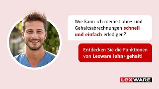 Lexware lohngehalt  Produkttour [upl. by Photina590]