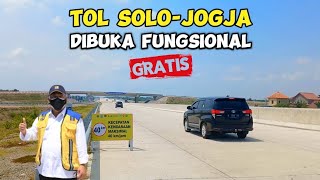 MENYUSURI TOL FUNGSIONAL SOLO JOGJA PERIODE TERAKHIR ARUS MUDIK [upl. by Einhpad]