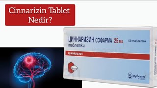 Cinnarizin Tablet Nədir  Sinnarizin Tablet Nə Üçündür  Sinnarizin Haqqında [upl. by Atauqal440]