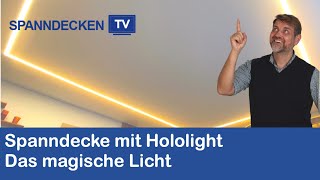 Spanndecke mit neuester Lichttechnik  Neuheit 2022 [upl. by Naziaf]