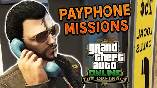 How To UnlockPlay The Payphone Hit Missions in GTA 5 Online The Contract DLC [upl. by Jeggar]