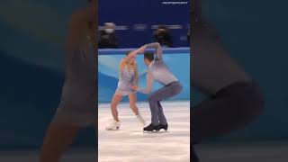 Figure skating Anastasia MISHINA  Aleksandr GALLIAMOV Łyżwiarstwo figurowe IO PEKIN2022 shorts [upl. by Narej512]