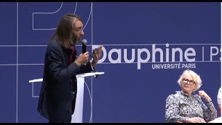 quotLes enjeux écologiques du XXIe sièclequot Leçon inaugurale 2023 en présence de Cédric Villani [upl. by Kizzee]