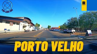 PORTO VELHO DRIVING TOUR CENTRO ATÉ O BAIRRO CUNIÃ GOPRO  STRADA [upl. by Imugem]