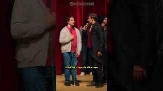 LEO LINS  NO PALCO NOVOS TALENTOS humor shorts comedia cortescomedia pcd cortespodcut [upl. by Hoebart164]