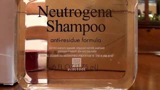 Neutrogena Anti Residue Shampoo CLARIFYING hair buildup remover [upl. by Solenne]