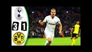 Tottenham 31 BVB Dortmund  UEFA Champions League  All goals amp highlights [upl. by Esilana]