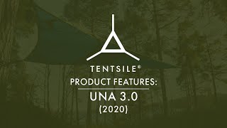 Tentsile UNA 1Person Hammock Tree Tent Features Overview [upl. by Aratehs]