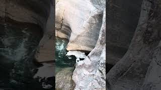 Maligne Canyon Albrrta Canada  Deepest canyon in jasper national park [upl. by Lynus414]