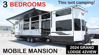 Better than a Tiny House House on Wheels 2024 Grand Lodge 42VIEW [upl. by Yacano]