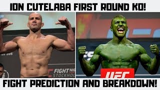 GLOVER TEIXEIRA VS ION CUTELABA  FIGHT PREDICTION AND BREAKDOWN  UFC ON ESPN 3 MIAMI 150 [upl. by Ayotal]