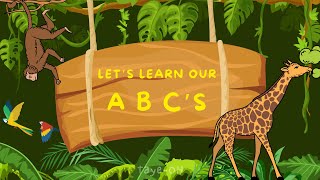 Learn your A B Cs with me Learn the alphabet educational kids video [upl. by Euqinue]