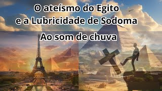 O ateísmo do Egito e a Lubricidade de Sodoma  Ao som de chuva [upl. by Honorine]