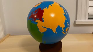 Montessori Culture and ScienceColour globe [upl. by Gebler808]