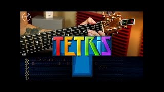 Tetris Theme Korobeiniki Guitarra Tutorial Guitar TAB Christianvib [upl. by Wendelin]