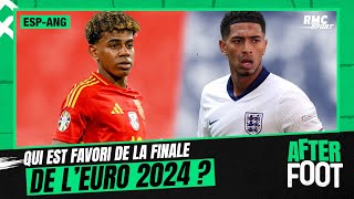 EspagneAngleterre  Qui est favori de la finale de l’Euro 2024 [upl. by Tami]