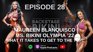 Ep 28  Maureen Blanquisco Ms Bikini Olympia 2022  What It Takes To Get To The Top [upl. by Ivens]