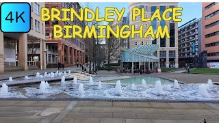 Birminghams SECRET Oasis Brindley Place Unveiled  4K [upl. by Illa316]