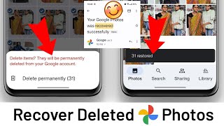 How to recover Deleted photos from Google photos  photos app se delete photo wapas kaise laye 2024 [upl. by Serena]