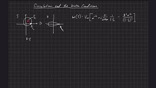 Conformal Mapping Techniques  Joukowski Airfoils  Circulation and the Kutta Condition [upl. by Deming270]