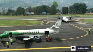 Tumlingtar Airport  72 seat Budha Air succesfully land  Sankhuwa SabhaGR Uploads [upl. by Leesa]