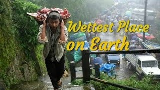 Wettest Place on Earth Mawsynram Meghalaya [upl. by Josefa]