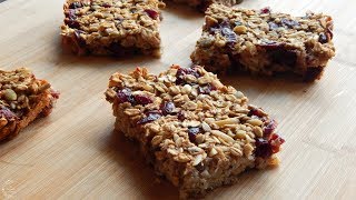 Healthy Oatmeal Breakfast Bars Recipe  The Sweetest Journey [upl. by Dugan]