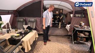 A tour of the Outwell Tennessee 5 tent [upl. by Ailhad106]