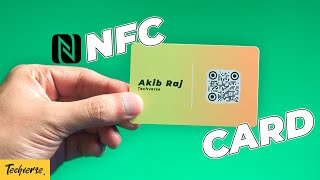 Make Your Own Smart NFC Business Card [upl. by Alekin]