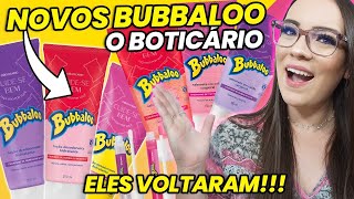 BUBBALOO UVA MORANGO e TUTTI FRUTTI CuideSe Bem O Boticário [upl. by Senaj]